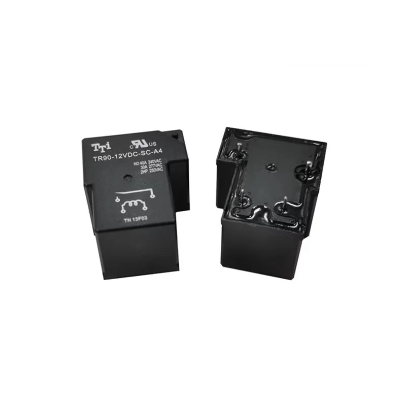Relé normalmente aberto do Pin, de alta potência, T90, TR90-12VDC-SC-A4, TR90-12V-SC-A4, 12V4, 40A