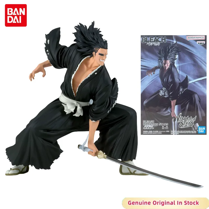 

BANDAI Original BLEACH VIBRATION STARS Zaraki Kenpachi Character Action Figure Model Desktop Decorate Collections