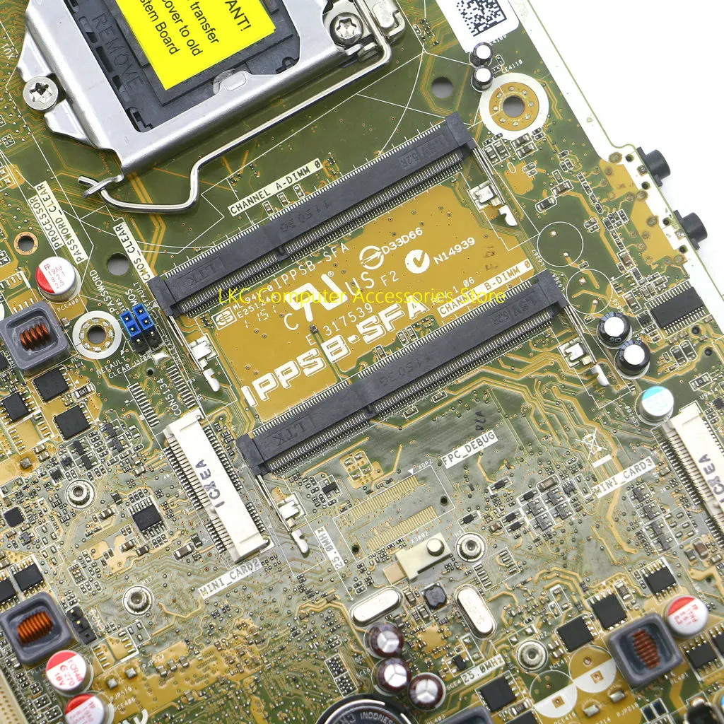 Imagem -04 - Placa-mãe para Dell Inspiron One 2320 Aio 06d4yp 6d4yp Cn06d4yp H61 Ddr3 Ippsb-sfa 100 Testado