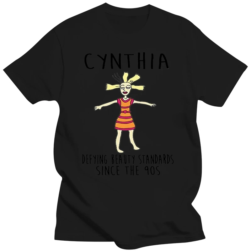 Cynthia Defying Beauty Standards Since The 90S Funny Retro Unisex T Shirt 484 Tops New Unisex Funny Tee Shirt