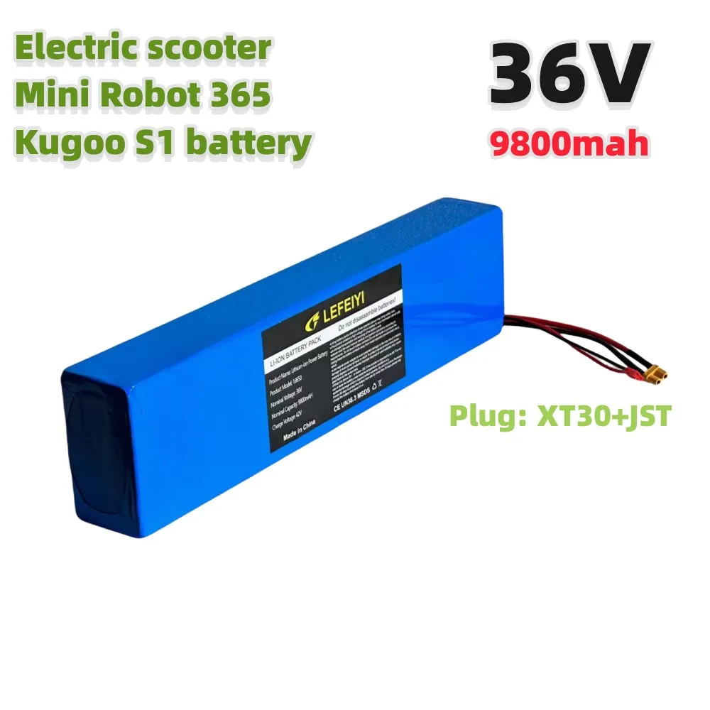 10S3P for AOVO AOVOPRO M365PRO Kugoo S1 Jintech electric scooter lithium battery 36V 9.8AH 18650