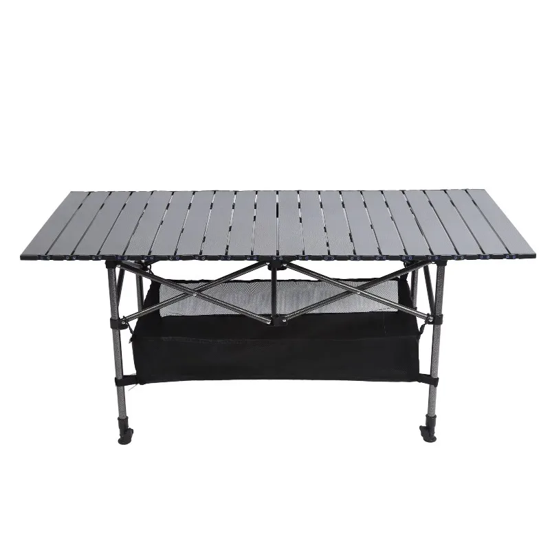 Factory Direct Compatible WithOutdoor Folding Table Compact Folding Table Carbon Steel Portable Camping Table Multifunctional Ta
