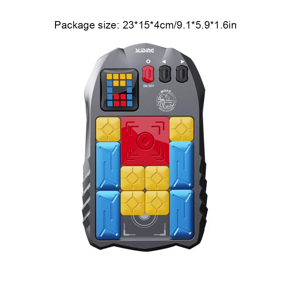 Huarong road bloco de sucção magnética deslizante quebra-cabeça pensamento lógico treinamento cérebro-queima jogo de tabuleiro brinquedos para crianças