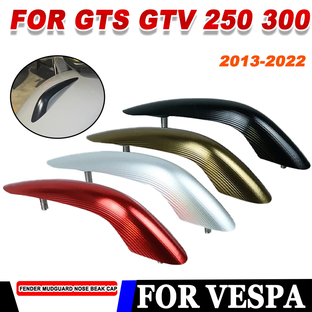 

For Vespa GTS 300 250 2013 - 2022 Motorcycle Front Fender Mudguard Nose Beak Cover Cap Decorative Protective Easy Installation