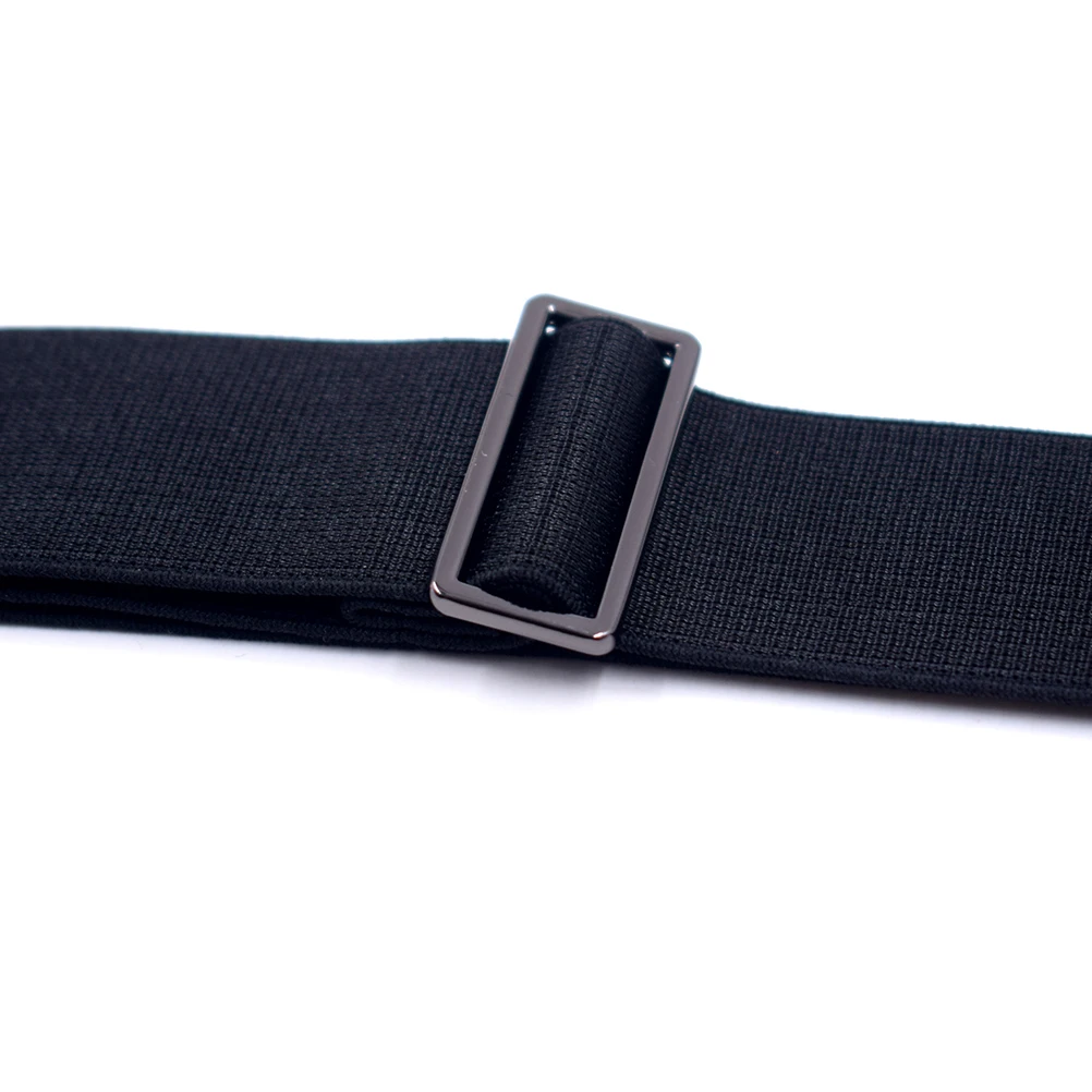 

Adjustable Shirt Belt Stays for Men Women Black Tucker Undergarment Stay Universal Anti Wrinkle Sweat Resistant Elastic Pants