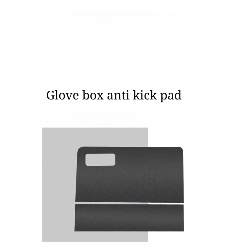 Leather Anti-Kick Mat for 2023-2026 Honda CR-V/Avancier Passenger Glove Box - Car Interior Protective Sticker
