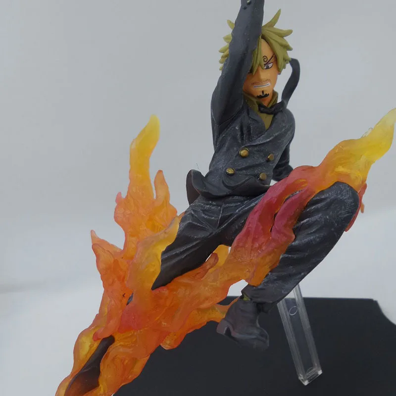 18 センチメートルワンピースバトルバージョン魂テクニックサンジアニメフィギュアモデル像コレクションデスクトップ装飾飾りおもちゃギフト