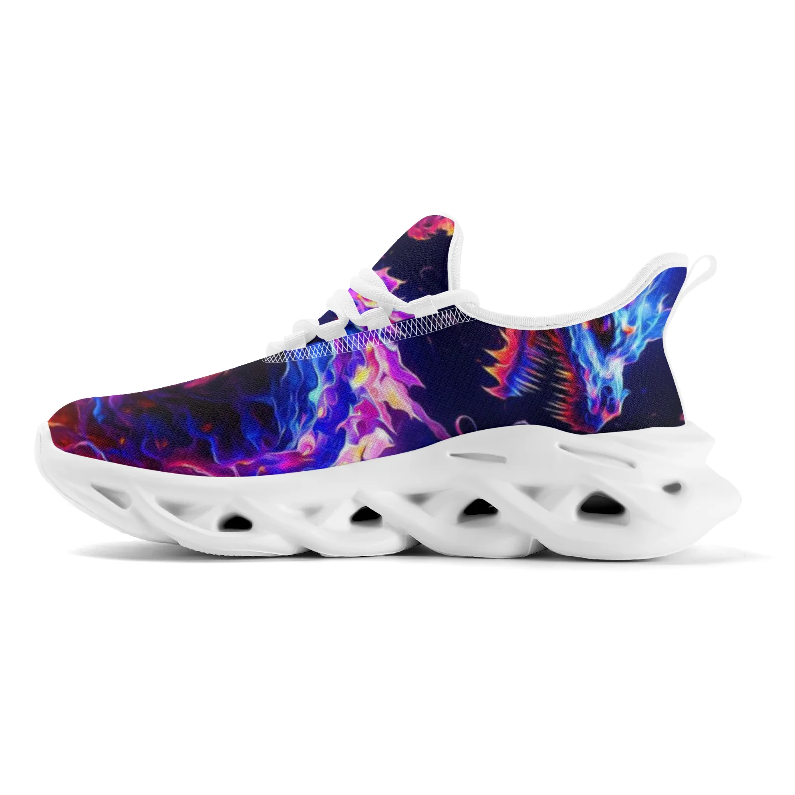 

Dragon Prints Casual Sneakers for Men Women Lightweight Walking Shoes Running Sneaker High Quality Footwear Size EU36-48