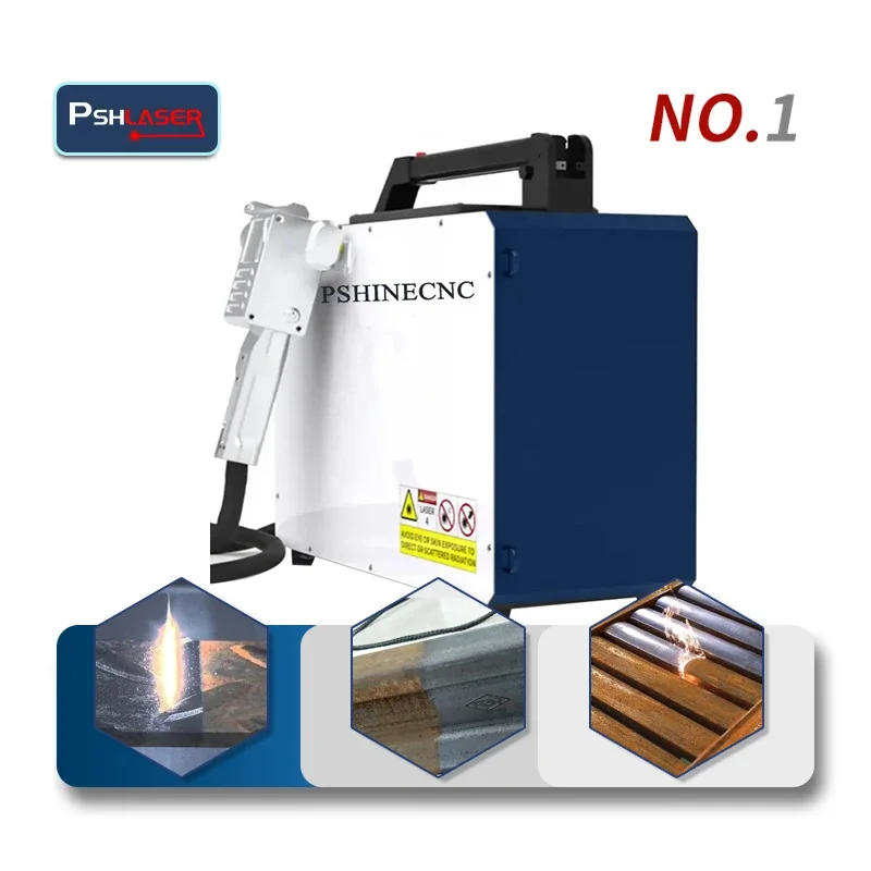 Backpack Laser Rust Cleaning Machine for Metal Surfaces and Paint Removal 50W 100W