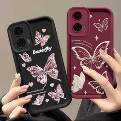 G24 Star Butterfly Sky Eye Ladder Phone Case For Motorola Moto G24 Cover