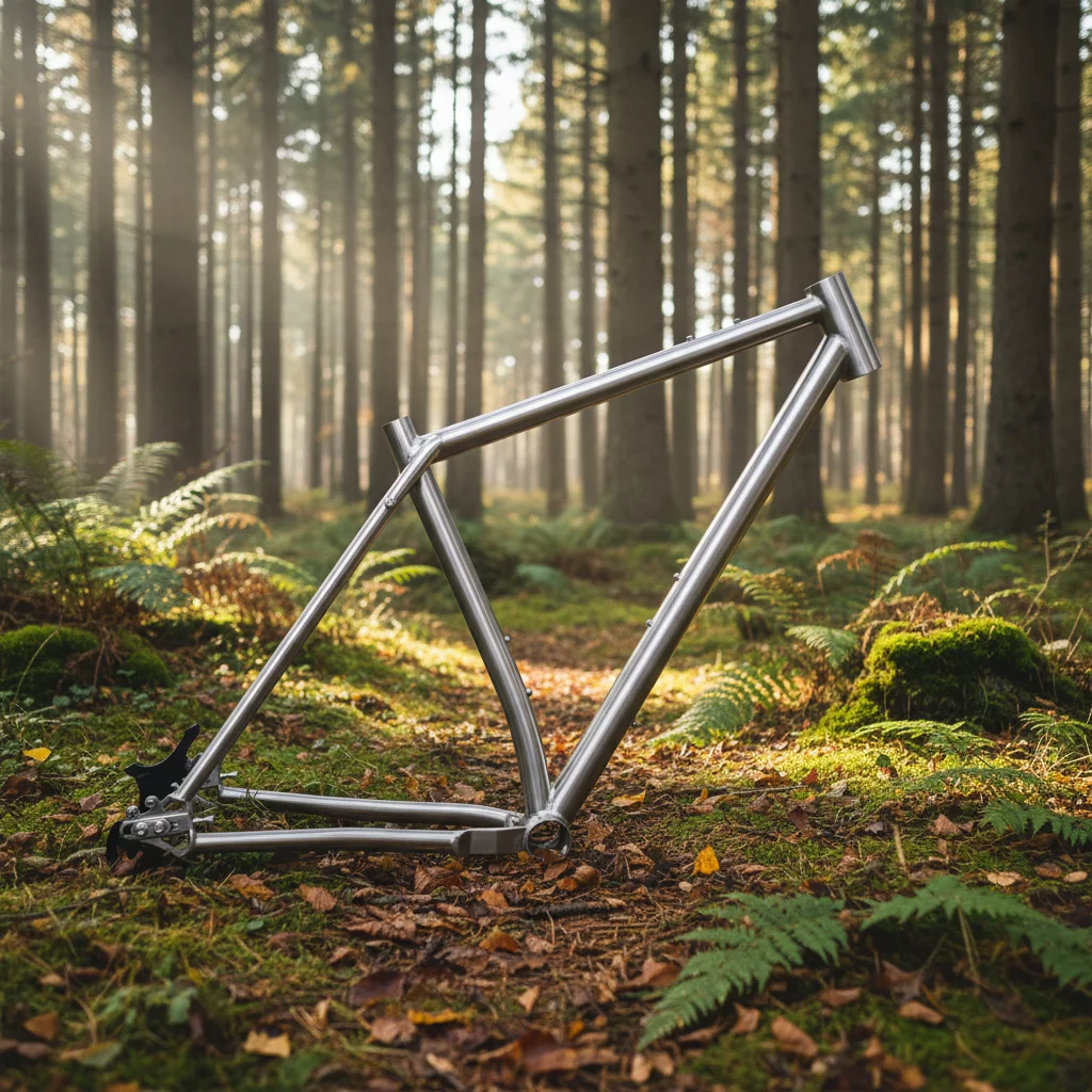 Hot Sale OEM 700C Titanium Bike Frame With S&S Couplers Design Belt Drive Splitter Rohloff Sliding Dropouts For Gravel Riding