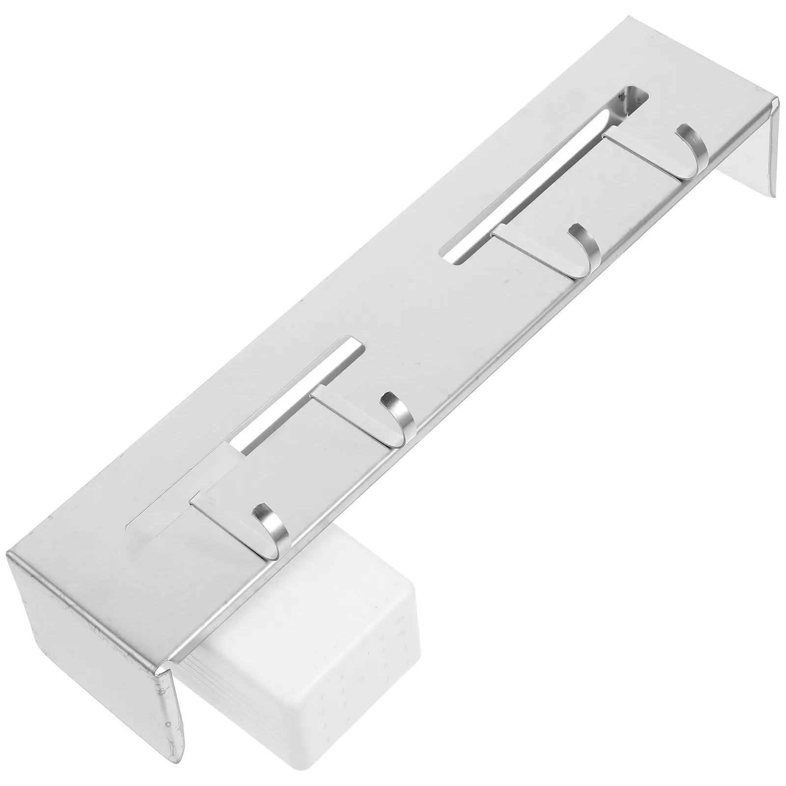Stainless Steel Cutter Wall Holder Kitchen Rack No Drill Installation Space Saving Utensil Storage Organizer for Knives