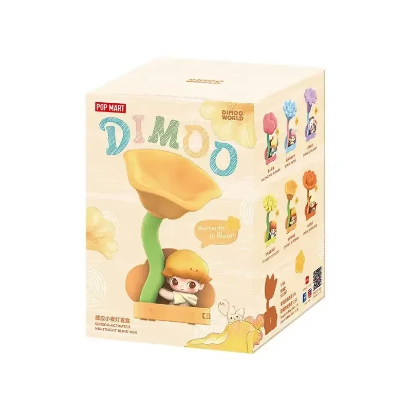 

POP MART DIMOO Moments in Bloom Series Motion-Sensing Night Light Blind Box - Collectible Figurine Home Decor Ornament