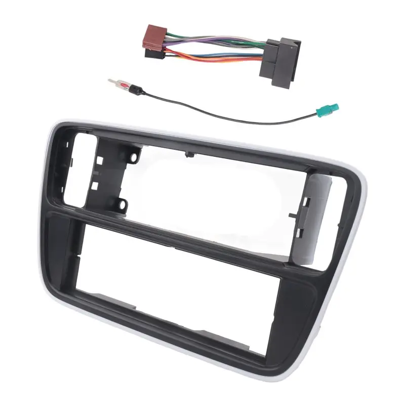 High-Quality Single Din Car Dash Kit Harness Antenna For Up Skoda Citigo Seat Mii 2012+ Frame Radio Panel Fascia Plat