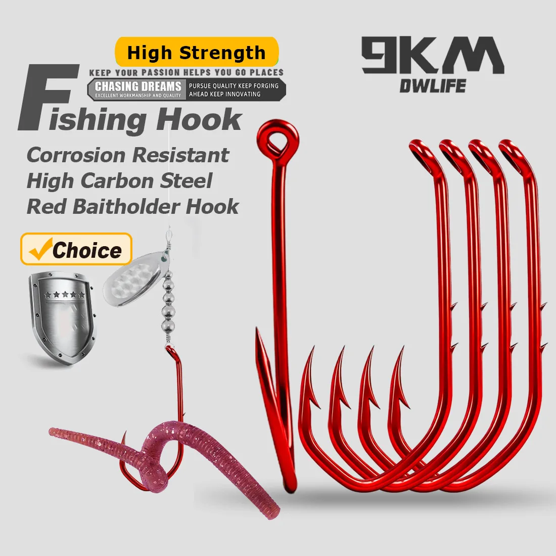 9KM Baitholder Hook…