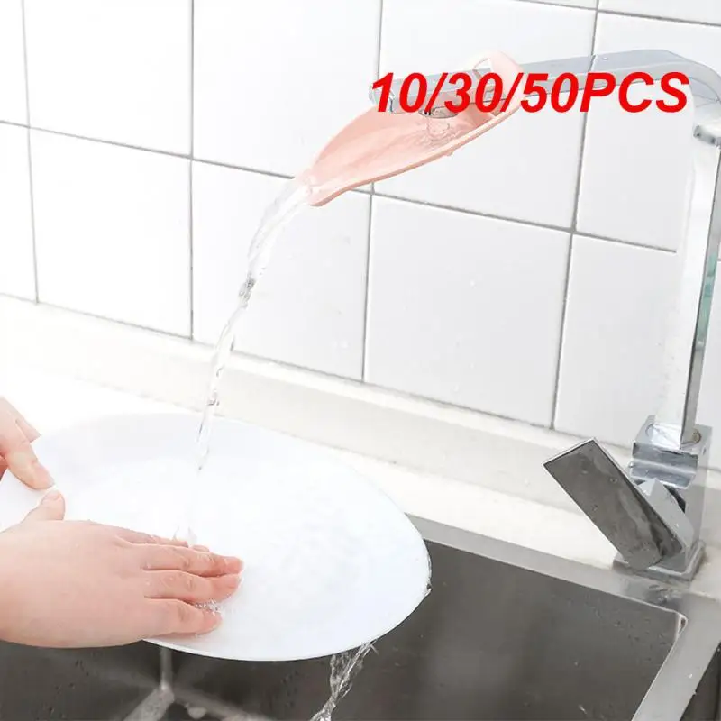 10/30/50PCS Water Tap Extension Lovely Creative Kitchen Accessories Water Tap Device Convenient Universal Kitchen Supplies