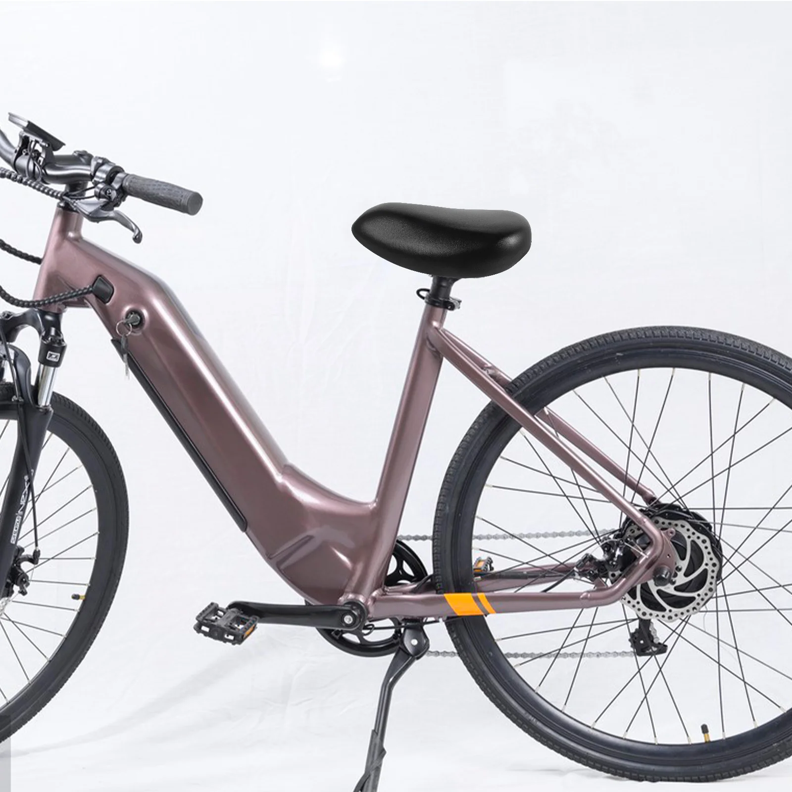 

Electric Bike Seat Replacement Foldable Bicycle Seat Saddle with Smooth Texture Portable Design for Cycling Commute and Long