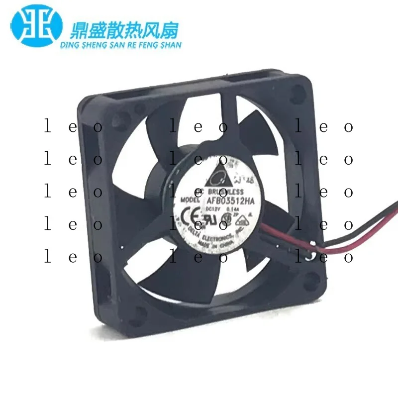 BB  for Delta AFB03512HA 3510 12V 0.14A 3.5CM 2-Wire Dual Ball Cooling Fan