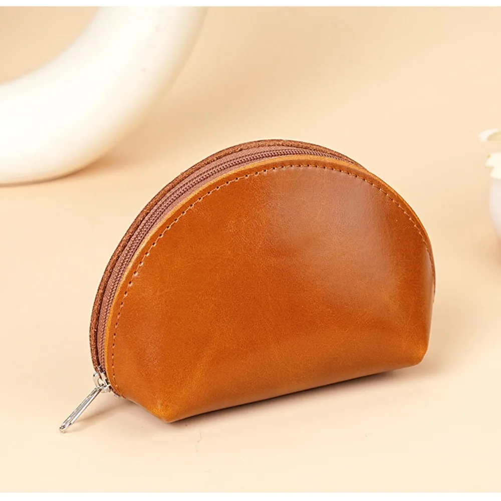 Tragbare PU-Leder-Herren-Geldbörse, Haspe, Reißverschluss, Clutch, einfarbig, Null-Geldbörse, Vintage, mit lockerer Wechsel, Aufbewahrung, Kartentasche