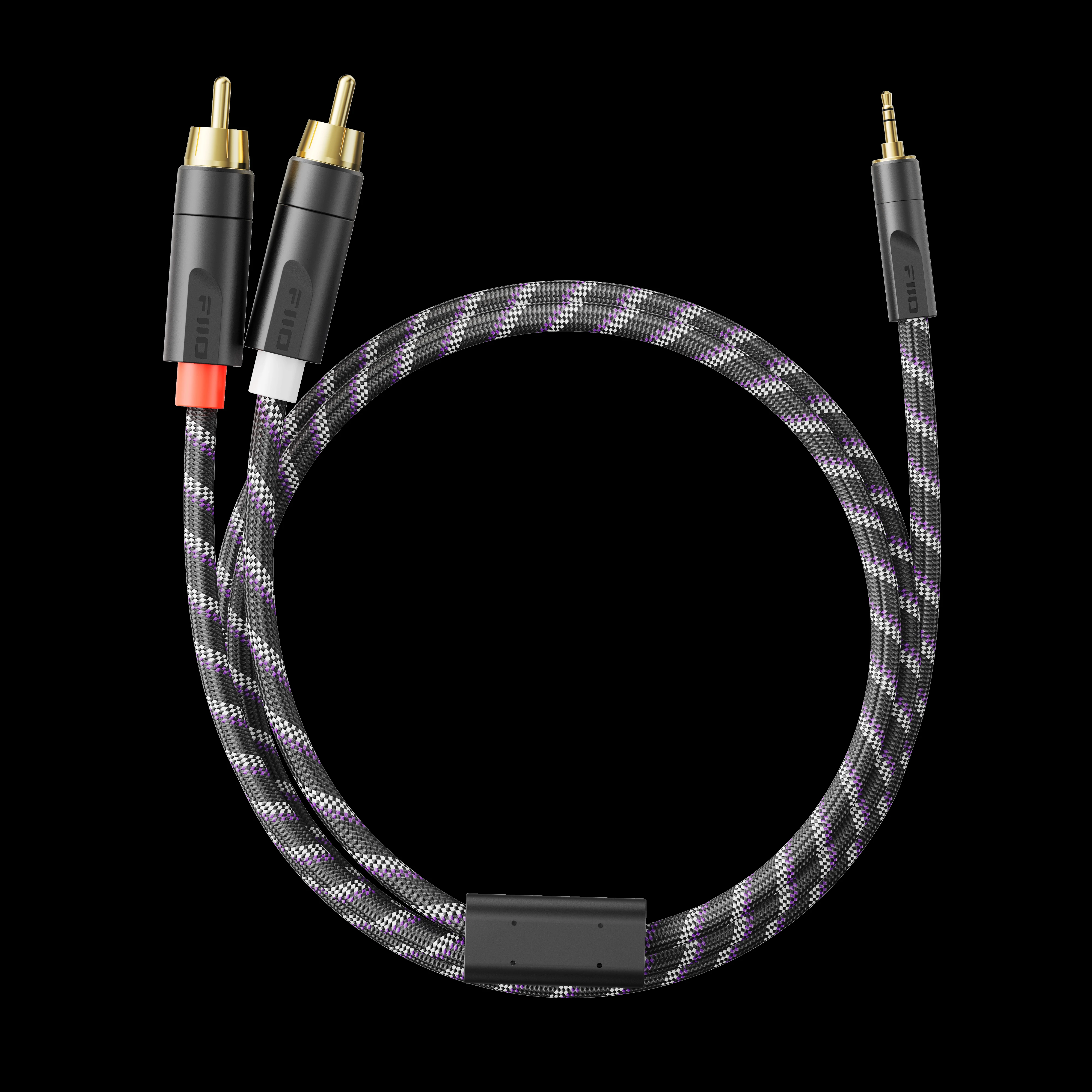 FiiO Trust Series Cable Type-C to Type-C/Lightning Cables, 3.5mm/RCA to RCA/Coaxial Audio 10cm To 150cm Woven Surface Cable image 5
