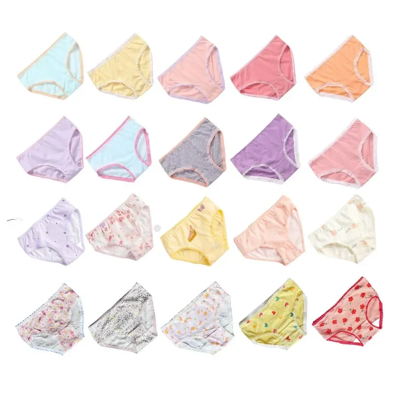 

36pcs/Lot Girls Underwear Panties Kids Panties Girl Cotton Underwear Briefs 2-12Years