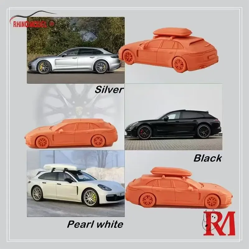 

Rhino Model RM 1:64 Panamera Die-Cast Car Model Collection Miniature