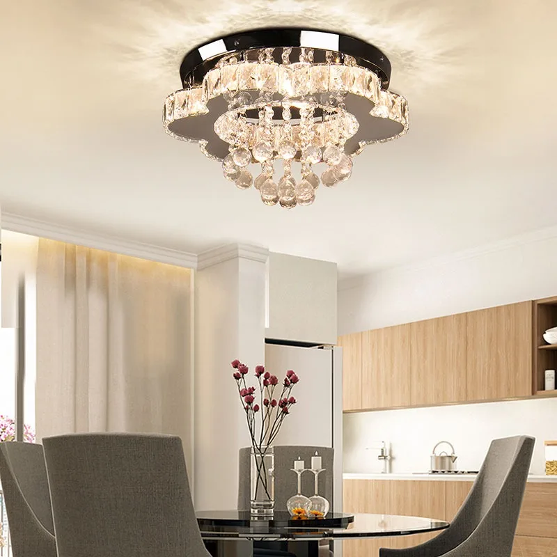 Imagem -05 - Modern Frixchur Led Lâmpada do Teto Plum Boscodile Crystal Chandelier Decoração para Casa Lâmpadas Appliance Living Room Decor Novo 2024