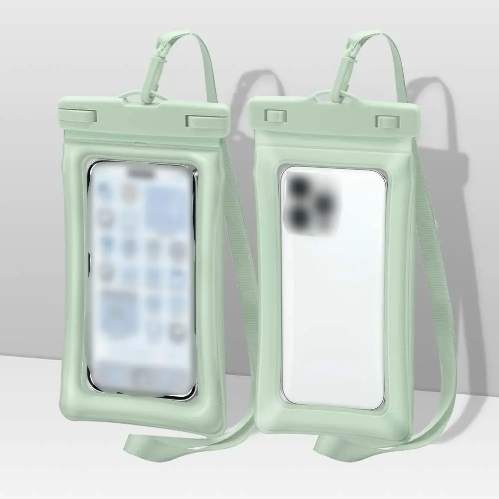 

Air Bag Waterproof Phone Case Touchable Screen Transparent Phone Protector Pouch Universal PVC Swimming Storage Bag