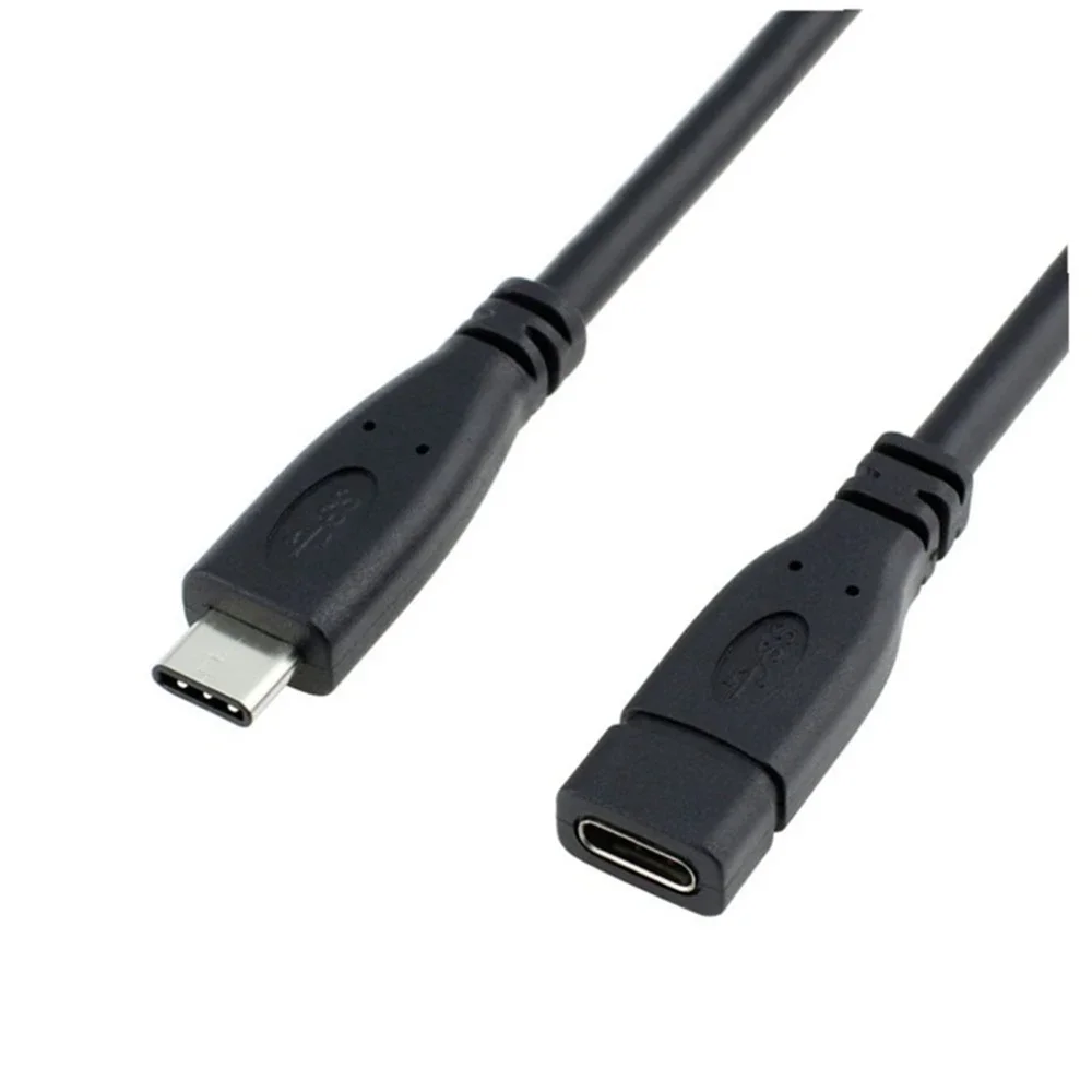 

Computer USB 3.1 type-c extension cable switch power supply male to female port data cable USB docking station extension