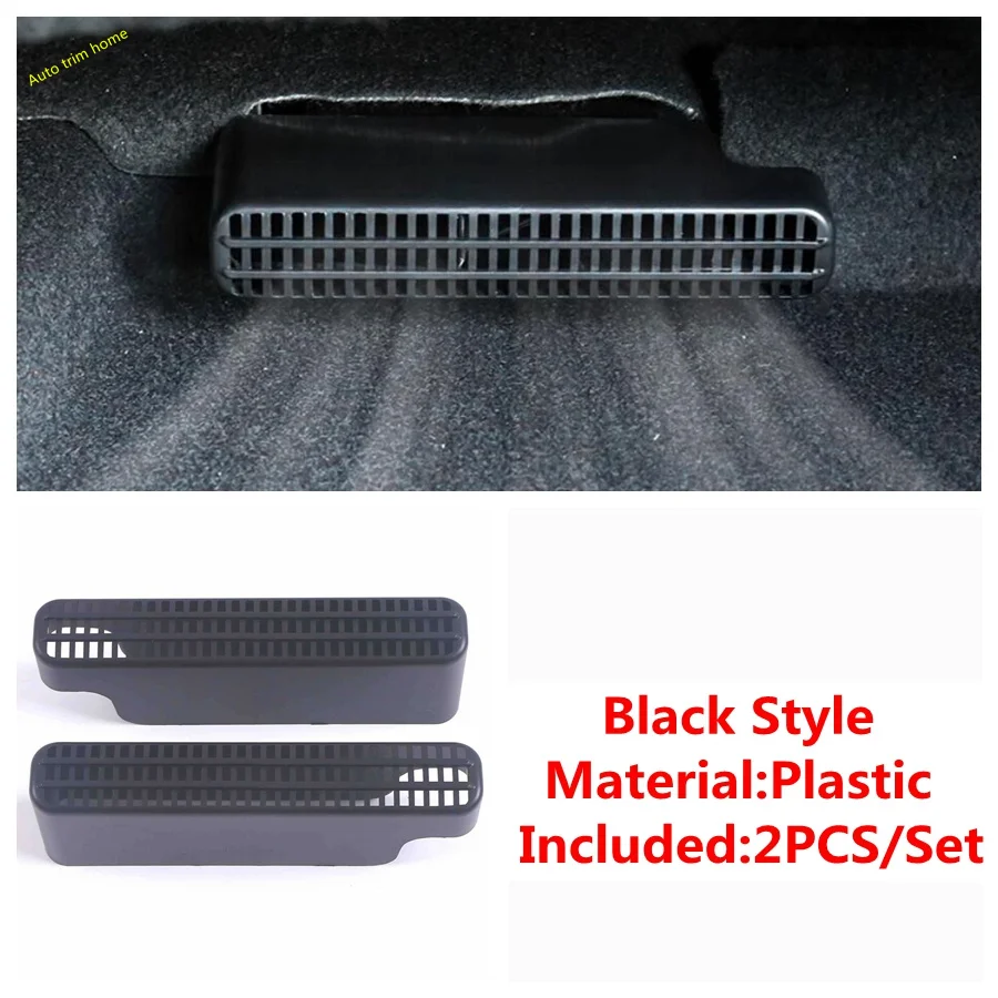 Under Seat AC Floor Air Duct Air Conditioning Vent Outlet Cover For Hyundai Elantra Avante CN7 & Tuscon 2021 - 2025 Accessories