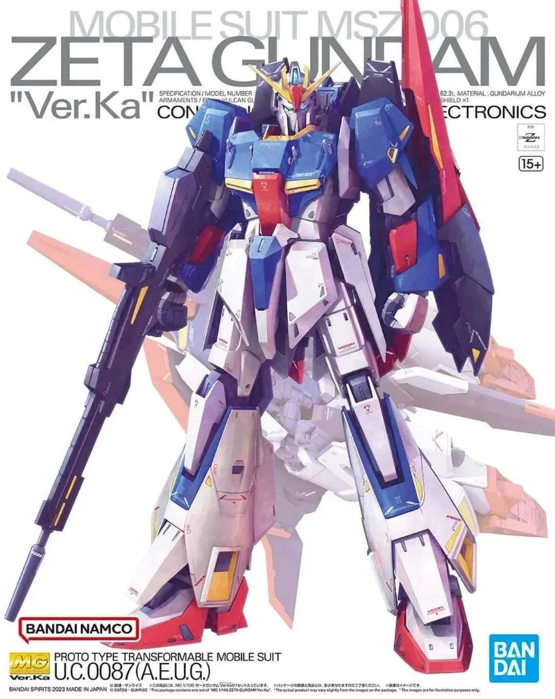 Em Estoque Bandai MG 1/100 ZETA Gundam Ver.Ka RB-79 Ball Mobile Suit Gundam Modelo de Montagem Brinquedo
