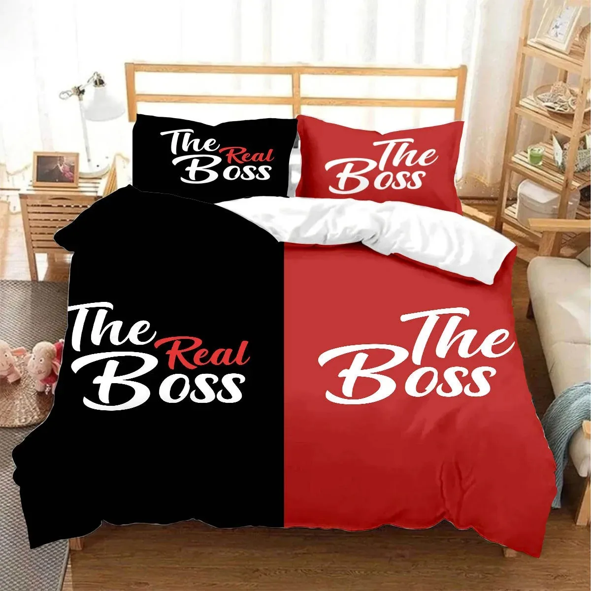 3d-couple's-king-queen-printed-duvet-cover-setromantic-heart-crown-design-and-minimalist-design-for-sweetness-with-elegance