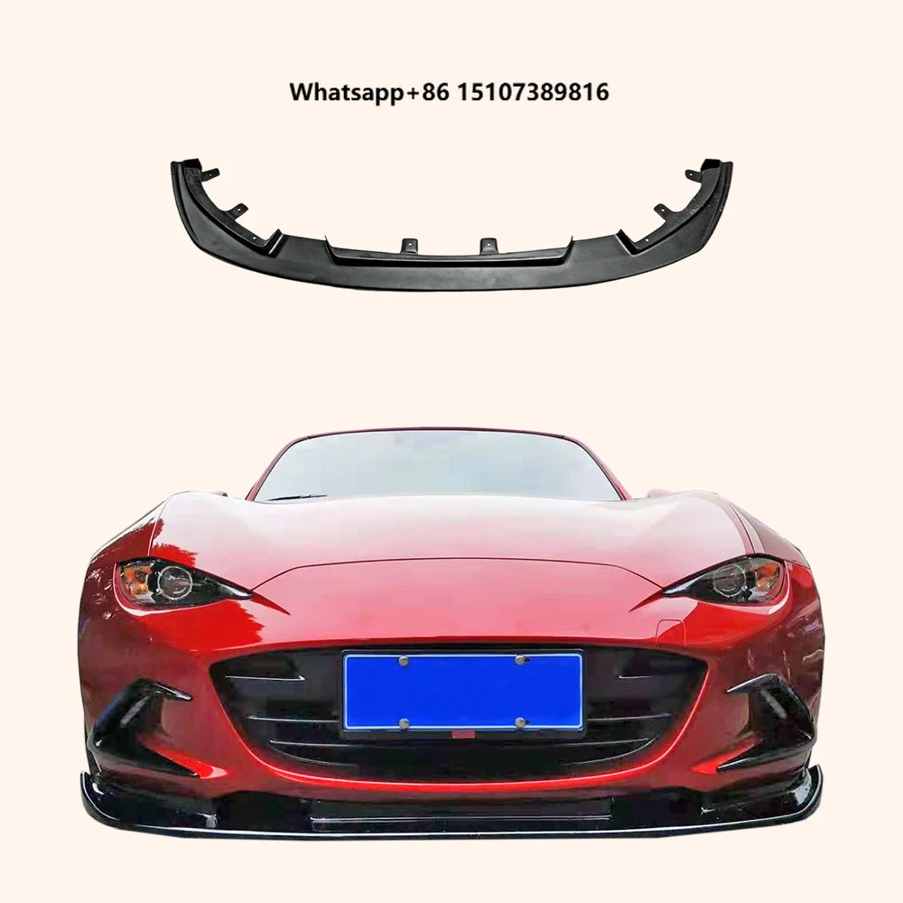 For 16-24 MX5 ND5RC Miata Roadster Odula Fiberglass Front Bumper Lip