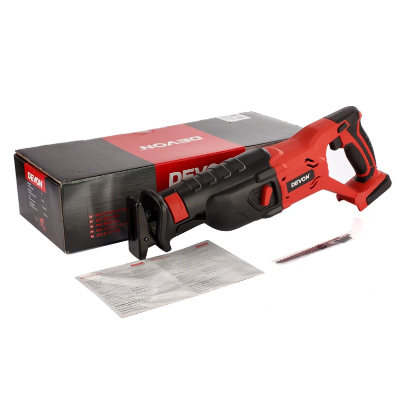 

DEVON Lithium-ion Power Tool Brands Bare Tool Color Box Electric Cordless Reciprocating Saw