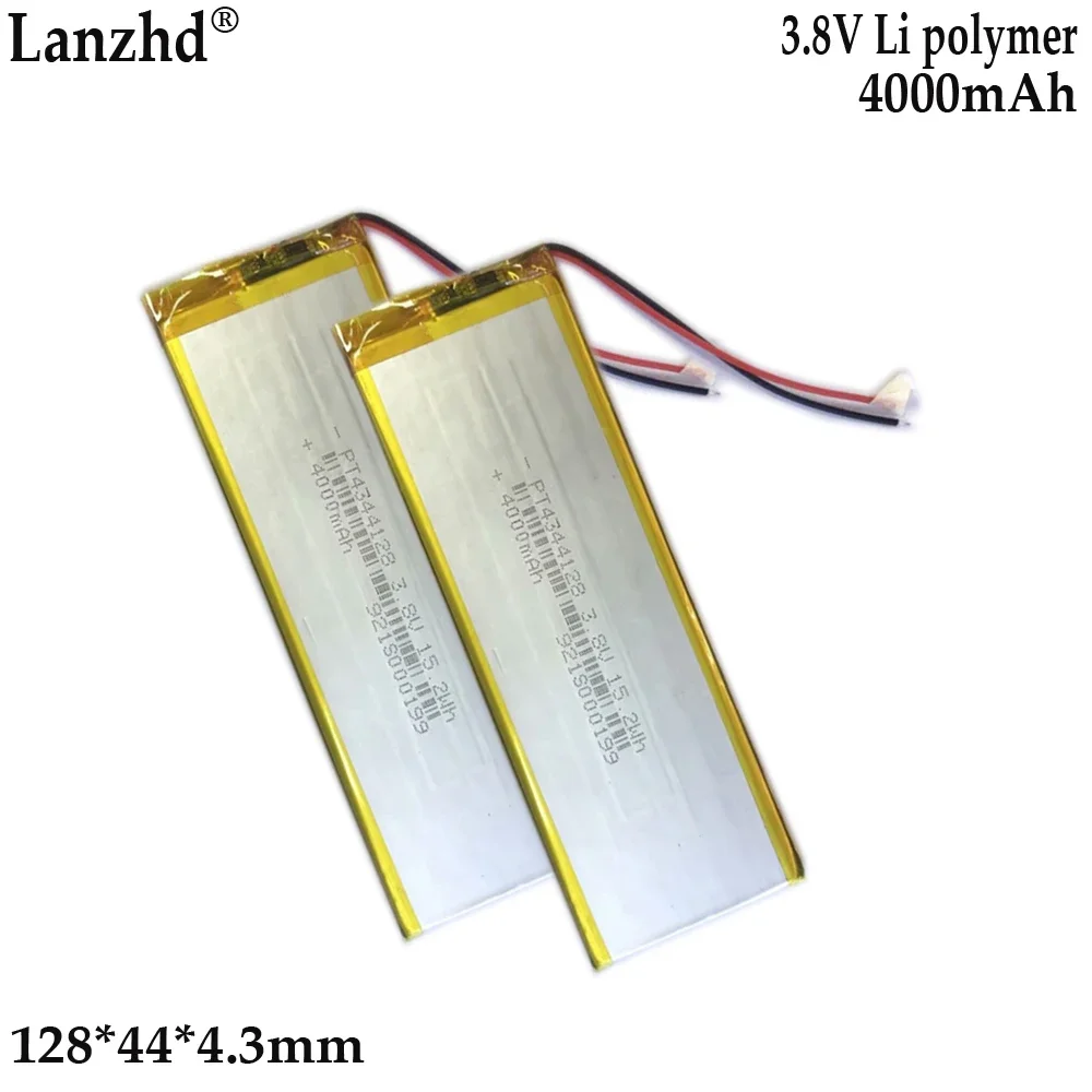 1-12pcs 3.8V Polymer Lithium Battery 4000mAh For Laptop Medical products LED light speaker headset Breast battery 4344128