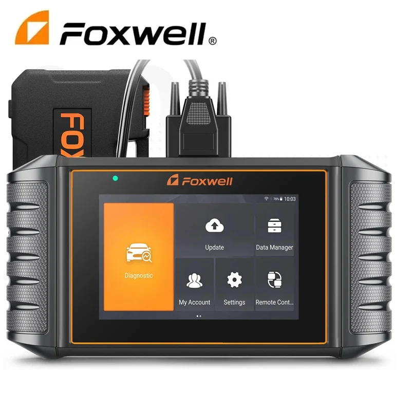 

Foxwell NT726 Diagnostic Tool OBD2 Scanner All Systems D.PF regen Injector Oil EPB ABS 12 Reset Services Code Reader Free Update