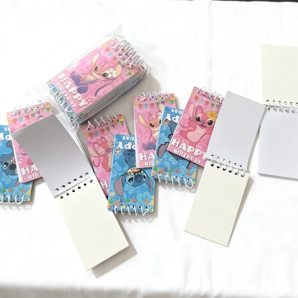 10 قطع الكرتون لفائف دفتر جدول الأعمال الأسبوعي المفكرة مذكرات طالب دراسة لوازم بنين بنات هدية الكريسماس