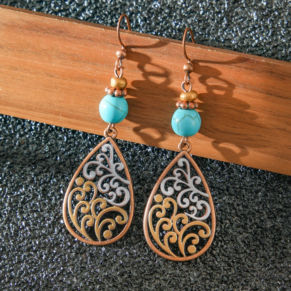 12-Pair Boho Geometric Earring - Tassel Earrings Boho recension och pris