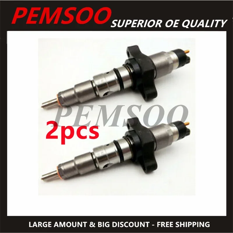 1X 2X 4X 6X 8X 0445120238 3949619 Common Rail Diesel Fuel Injector For Dodge Ram 2500 3500 Cummins Trucks 5.9L 2004-2009