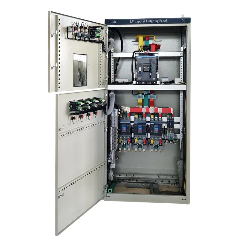 

GGD Insulated Electrical Drawer Cabinet 3150A Medium High Voltage Switchgear Low Voltage Power Distribution Transmission Indoor