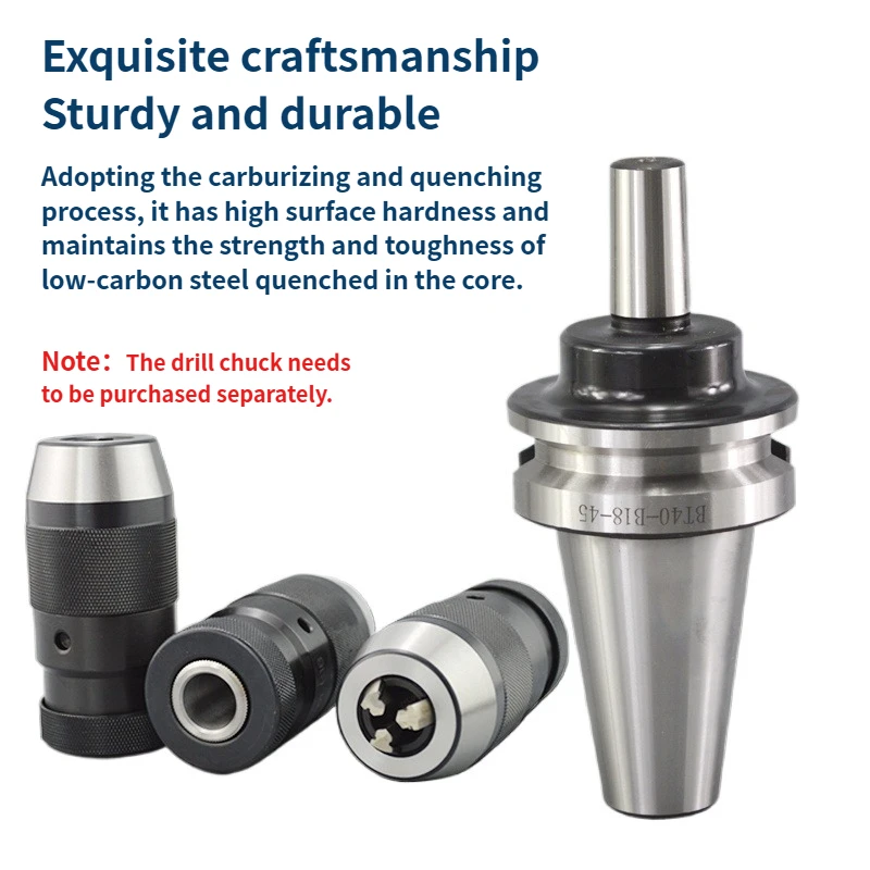 CNC Drill Chuck Arbor NT30 NT40 BT30 BT40 BT50 To B16 B18 Drill Chuck Arbors B16 B18 M12 M16 M18 Drill Chuck Arbors