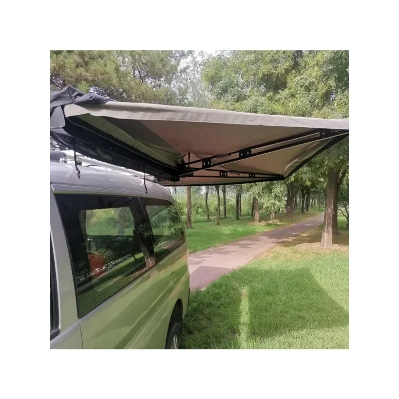 

#For 4x4 Accessories 270 Degree Car Side Awning without Pole 4 season Canvas Car Awning Tent