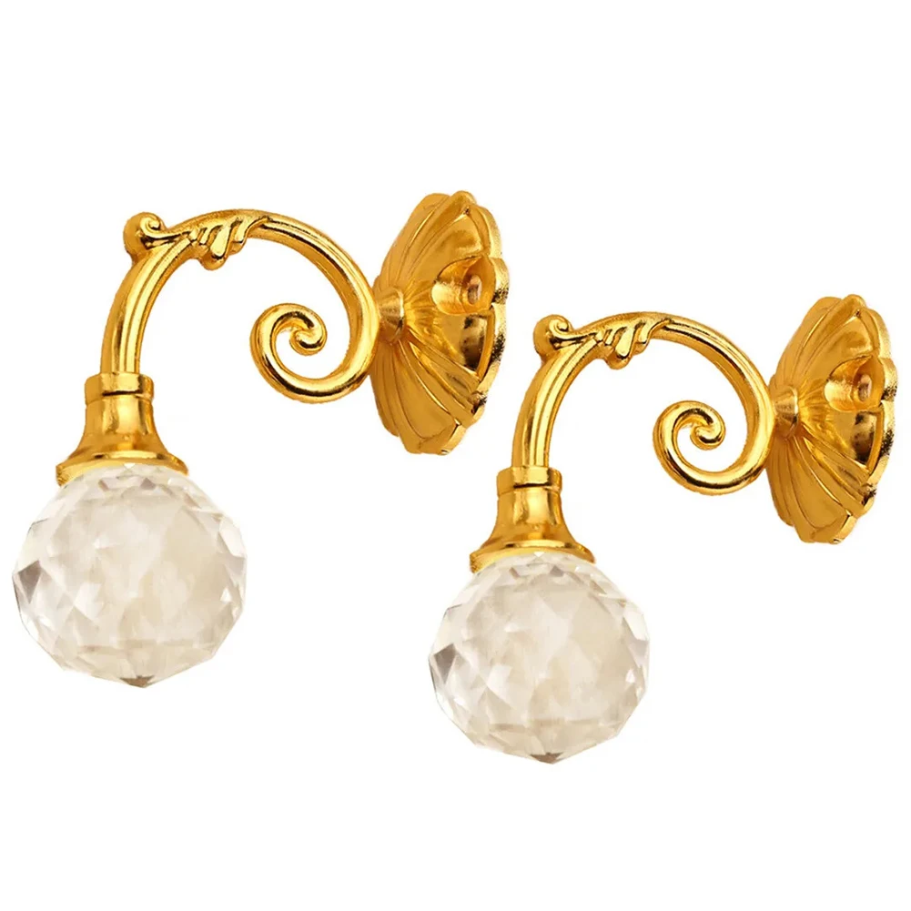 

Interior Design Metal Curtain Holdback Curtain Tieback Hooks Versatile Use Zinc Alloy Material Easy Installation