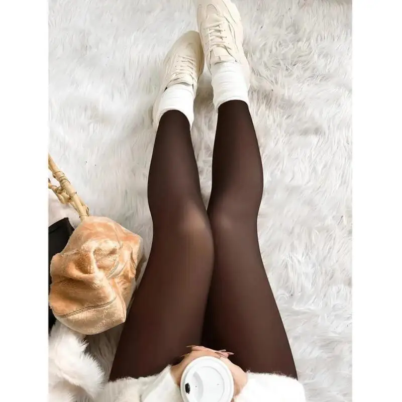 

Warm Faionable Winter Trousers Close-Fitting Pants High Waist Straight Leg Korean Sle Neutral High Quali Material