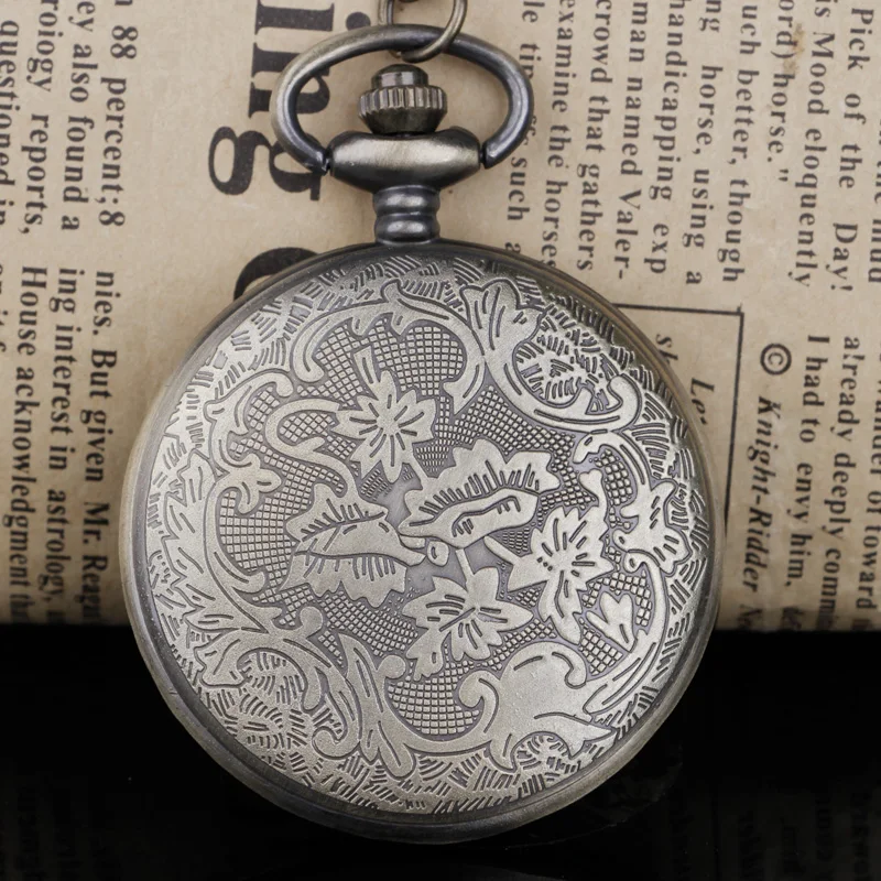 ساعات الجيب الأصلية الكلاسيكية للرجال ساعة كرونوغراف للرجال والنساء قلادة ساعة Reloj De Bolsillo