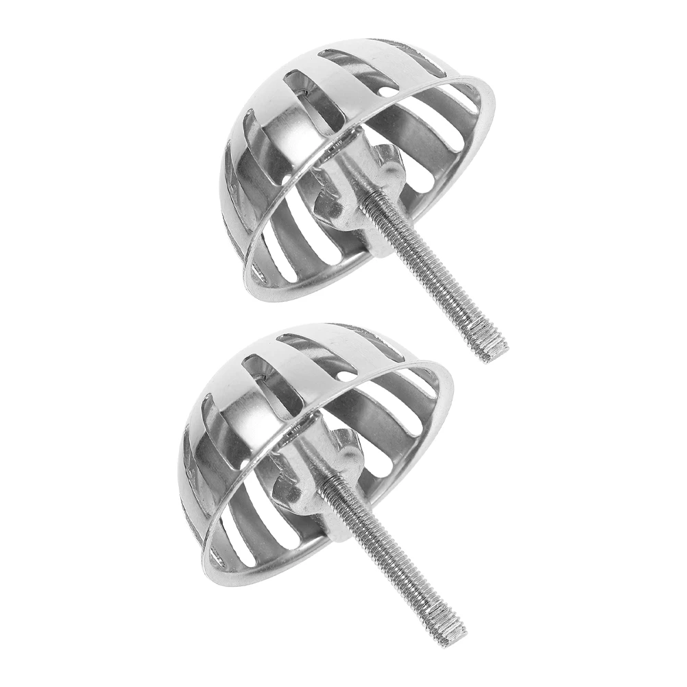 

2pcs Stainless Steel Urinal Funnel Cover Drain Strainer Floor Mounted Odor Prevention Universal Fit Bathroom