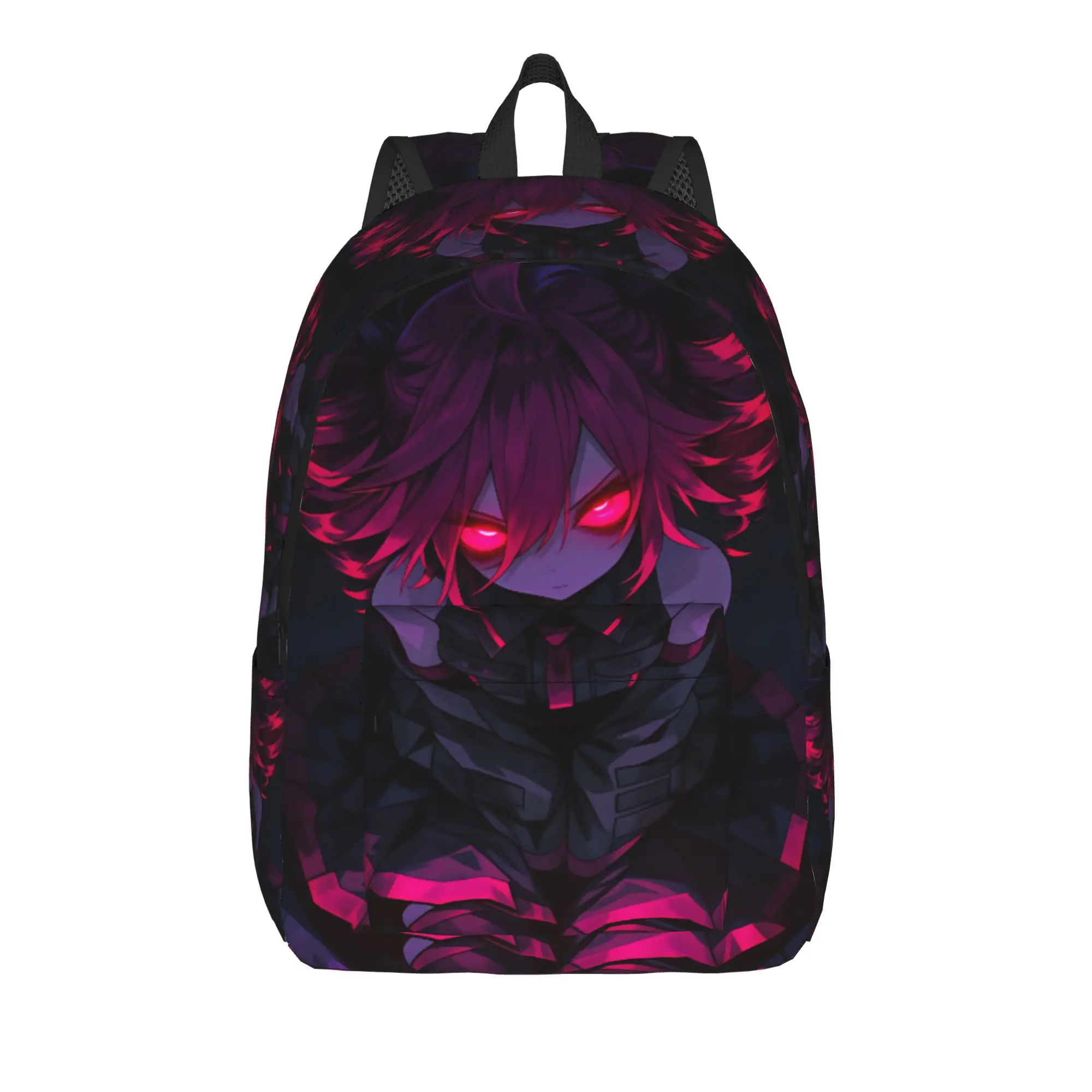 Kasane Teto Character Backpack  Men Polyester Travel Backpacks Breathable Cute High School Bags Rucksack