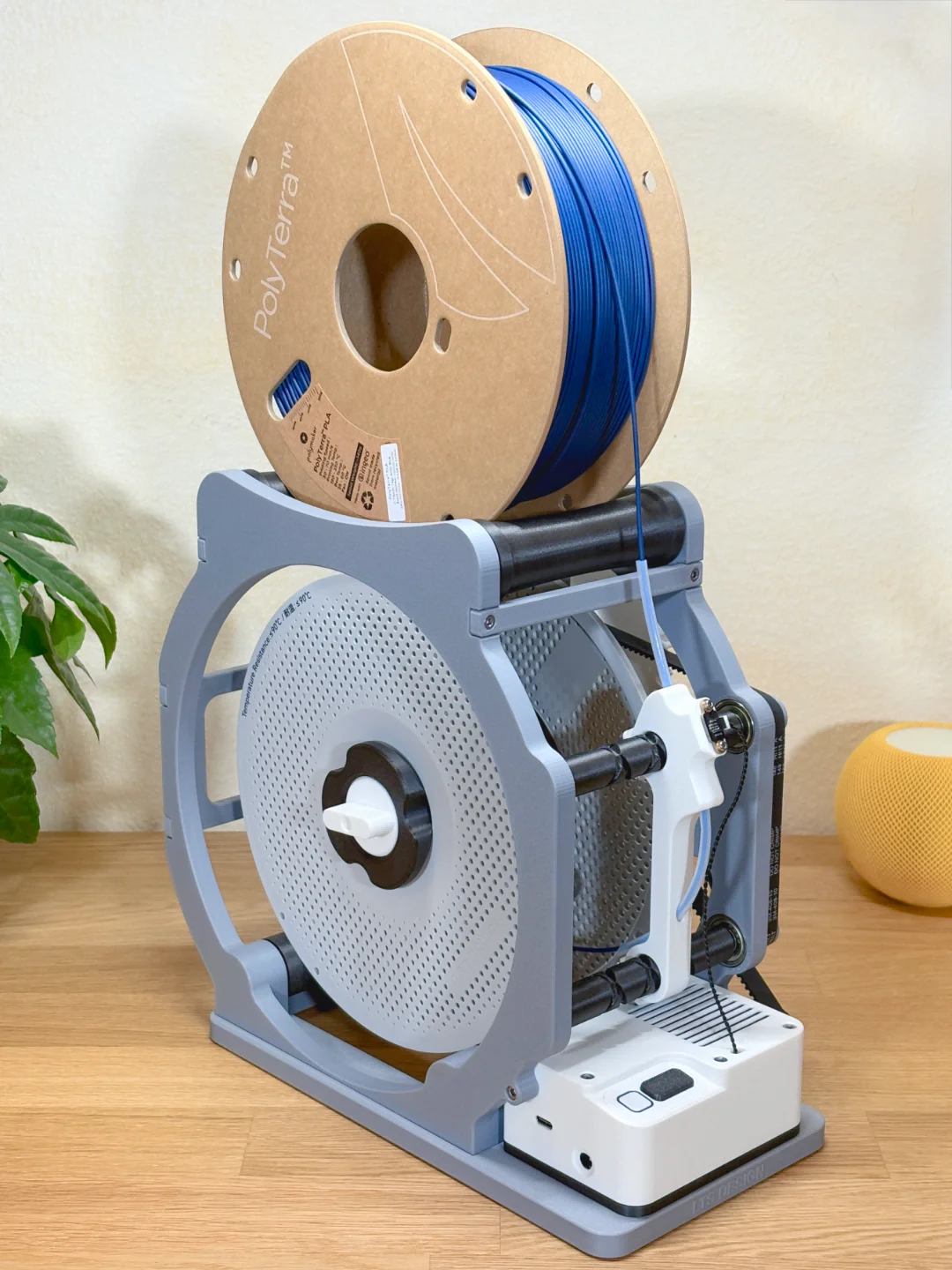 LTS Respooler V4 3D Printer Filament Winder Rewinder Spool Holder Filament Organizer Tool