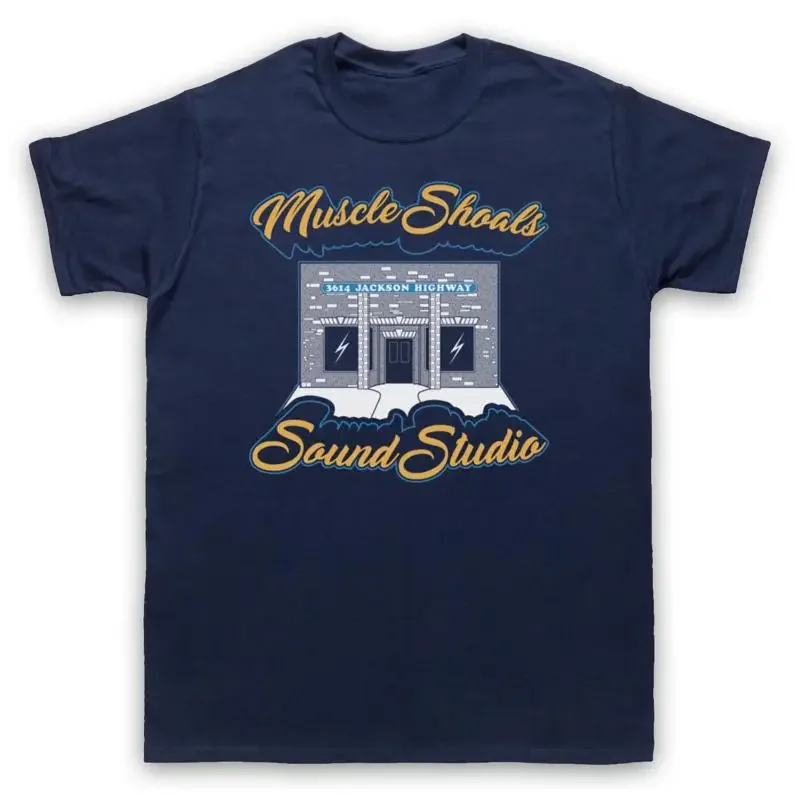 MUSCLE SHOALS SOUND STUDIO 3614 JACKSON HIGHWAY RECORD MENS WOMENS T SHIRT