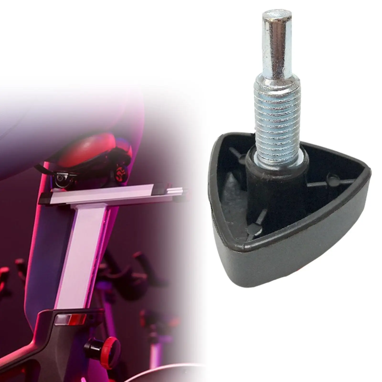 Exercise Machine Bolt Knob Threaded Plastic Screw Fitness Equipment Attachment Replacement for Home Gym